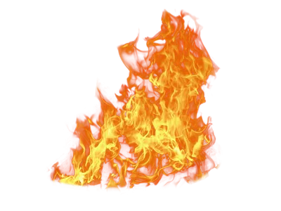 Flame fire PNG transparent image download, size: 2500x1875px