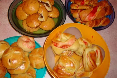 Красивые булочки «Тыквочки» — Нямки — самые вкусные и необычные рецепты