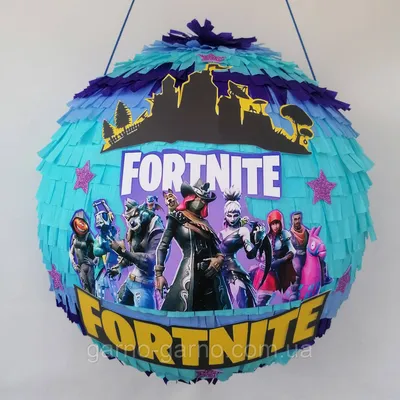 Пиньята Fortnite Лама фортнайт бумажная для праздника фортнайт Fortnite  пиньята шар 88-90см обхват (ID#1352313047), цена: 400 ₴, купить на Prom.ua