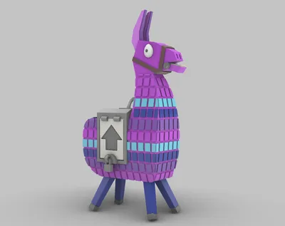 Fortnite Lama - Download Free 3D model by Andrey Novichkov (@hophobb)  [790818e]