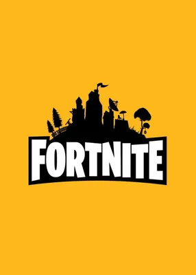 ᐉ Картина постер Gee! Fortnite Фортнайт логотип 40х60 см FN.09.087