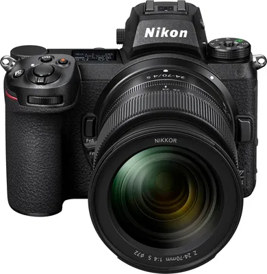 Купить Фотоаппарат Nikon Z7 Kit Nikkor Z 24-70mm f/4S, черный по цене 211  500 руб. с доставкой в Москве и всей России