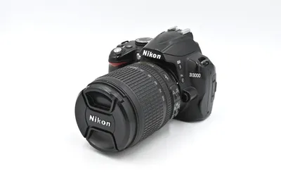 Зеркальный фотоаппарат Nikon D3000 + 18-105mm f/3.5-5.6G ED DX VR  (состояние 4) (б/у) купить за 16000 руб.