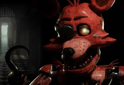 Realistic foxy fnaf on Craiyon