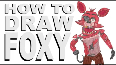 British-inspired foxy character from fnaf on Craiyon