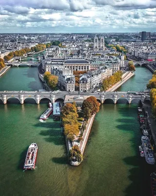 Франция, Париж,река Сена, с видом …» — создано в Шедевруме