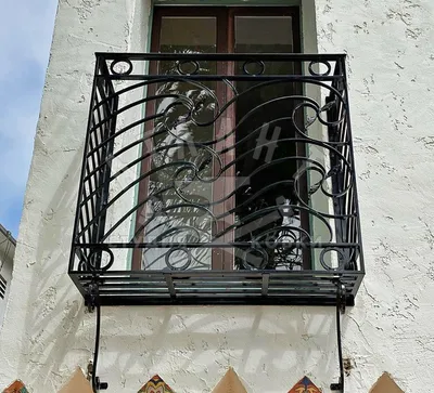 Французский балкон Ро.12-1ф | Ограждения и решетки | купить у производителя