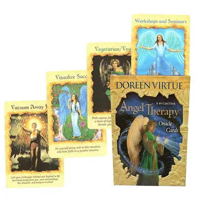 Терапевтические карточки Archangel для начинающих Doreen Virtue гадание |  AliExpress