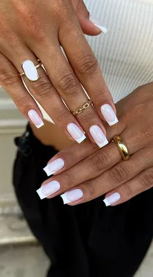 10 Bedazzled French Manicure Ideas