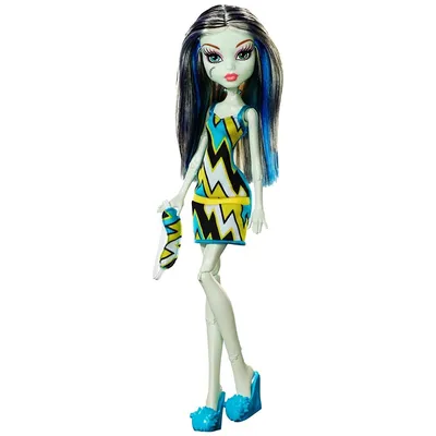 Кукла Фрэнки Штейн Monster High \"Базовые куклы\" (перевыпуск 2014) купить за  1221 рублей - Podarki-Market