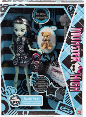 Кукла Монстер Хай Фрэнки Штейн базовая (первое издание), Mattel — купить по  низкой цене на Яндекс Маркете