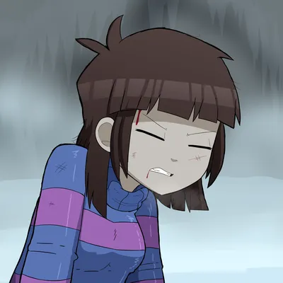 Free: Undertale - Frosk - Frisk Face Undertale, HD Png Download ... -  nohat.cc