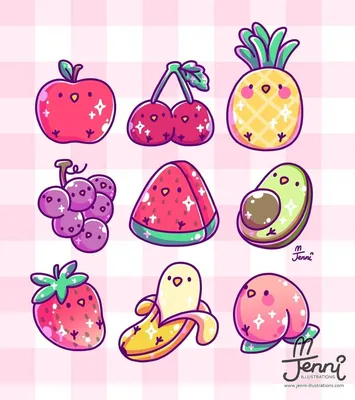Милые фрукты - 69 фото