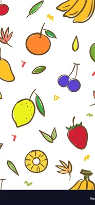 Векторная иллюстрация мультяшных, милых фруктов в интернет-магазине Ярмарка  Мастеров по цене 595 ₽ – QEG3URU | Иллюстрации и рисунки, Калуга - доставка  по России