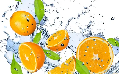 Скачать обои вода, капли, свежесть, фрукты, апельсины разрешение 2560x1600  #63423