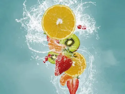 Картины \"фрукты в воде\" - Арт. 029000055 | Купить в интернет-магазине Фото  в дом - Фото в дом
