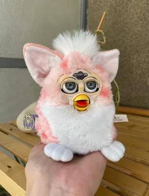 Furby Furblets Mello-Nee Pink and Green Plush