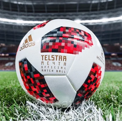 Футбольный мяч ЧМ Telstar 2018 красный (id 54348912), купить в Казахстане,  цена на Satu.kz