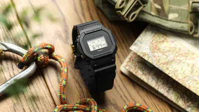 Casio Men's Digital Black and Grey Nylon Strap G-Shock Watch DW9052V-1 -  Walmart.com