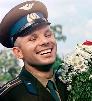 Купить постер (плакат) Юрий Гагарин на стену для интерьера (артикул 101605)