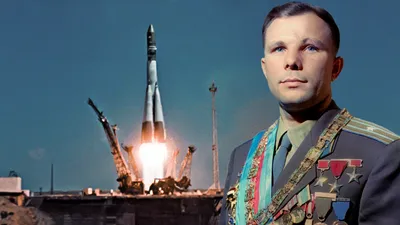 Файл:Гагарин перед полётом.jpg — Википедия