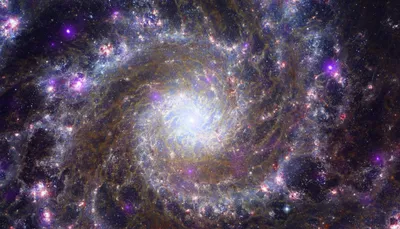 Фото дня: великолепная спиральная галактика переходного типа