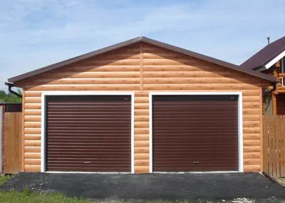 Гараж 7,2 х 8,4 м, Рязань - Шведский металлический гараж на даче – за  неделю!