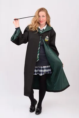 Мантия Слизерин купить, мантия волшебника, одежда с символикой из Гарри  Поттера | Поттер-фан.ру