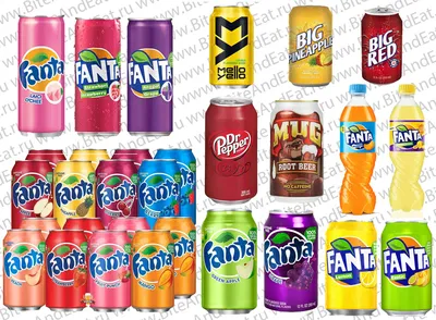 САМЫЙ БОЛЬШОЙ АССОРТИМЕНТ ГАЗИРОВОК FANTA В РОССИИ