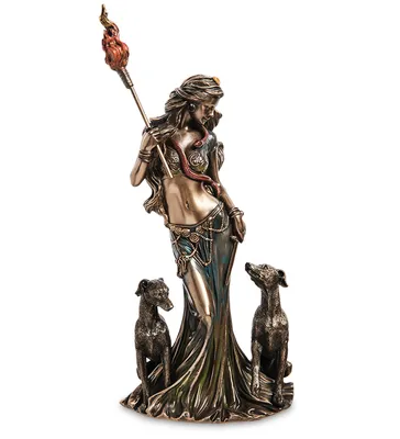 Статуэтка «Геката - богиня волшебства и всего таинственного» WS-1158  музейные реплики, этника и эзотерика