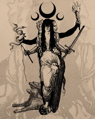 Геката: таинственная богиня судьбы, ведьм и перекрестков | Мифопея | Дзен