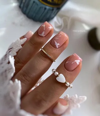 100 модных новинок: Гель-лак на короткие ногти 2018 - тренды с фото | Pink  gel nails, Gel nails, Trendy nails