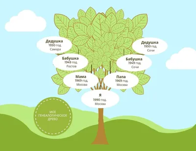 Генеалогическое древо: шаблоны и инструкция | Canva