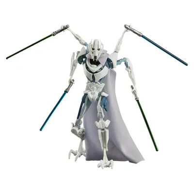 Коллекционная фигура Генерал Гривус Star Wars Black Series General Grievous  Clone Wars Walmart Exclusive - BigBoys'Toys — интернет-магазин оригинальных  коллекционных фигурок