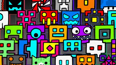 Geometry dash demon list on Craiyon