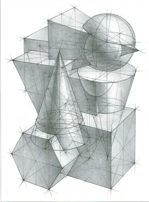 Фотообои Абстракция геометрические фигуры на сером фоне артикул G-129  купить в Оренбург|;|9 | интернет-магазин ArtFresco