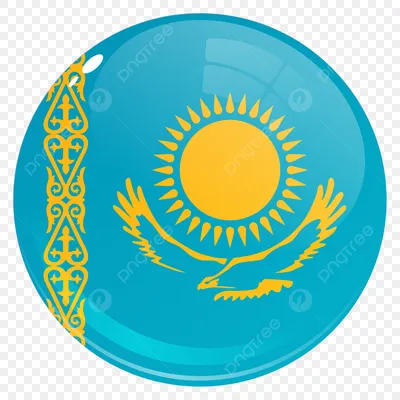 Лежащий на земле герб Казахстана засняли возле здания суда