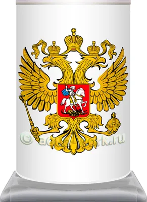Резной Герб Российской Федерации #4 из дерева. Купить в интернет-магазине
