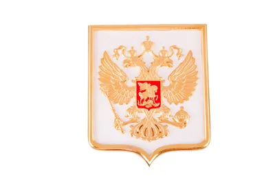 Золотой значок герб России Красная Пресня В920692 купить в  интернет-магазине Остров Сокровищ