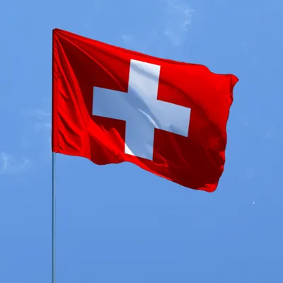Флаг Швейцарии из флажного шёлка (135 х 90 см) - купить Флаг по выгодной  цене в интернет-магазине OZON (429674324)
