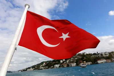 Флаг Турции купить в Москве. Все размеры в наличии.