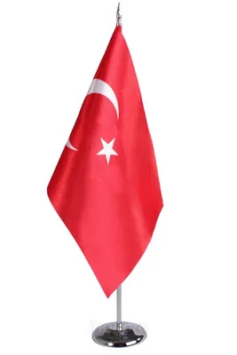 Флаг.ру: Флаг Турции 90х135 из флажной сетки | 90x135