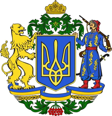 Coat of arms of Ukraine Герб України Square Sticker | Zazzle