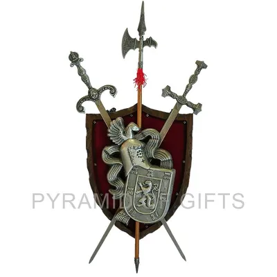 Герб Геральдика Рыцарь Щит Средневековья, серебряный щит, эмблема, щит,  накладка png | Klipartz