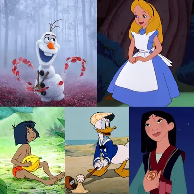 Тест: Насколько хорошо ты знаешь героев любимых мультфильмов Disney |  Магистр, но не Йода | Дзен