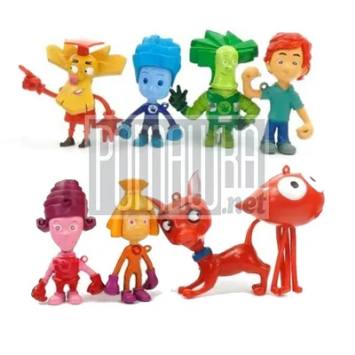 Набор фигурок Фиксики - все герои купить в интернет-магазине игрушек  Жирафка: цены, отзывы, характеристики