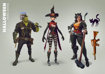 Original fortnitemares concept art for heroes. Shame only penny got  released : r/FORTnITE