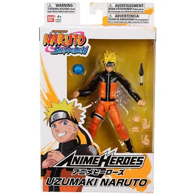 Bandai - Anime Heroes Naruto Uzumaki Final Battle Action Figure | eBay
