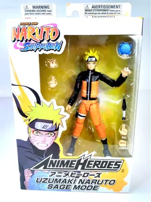 Naruto Anime Heroes Uzumaki Naruto Sage Mode Action Figure - NEW US Stock |  eBay