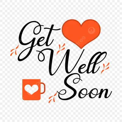 Get Well Soon Card PNG Transparent Images Free Download | Vector Files |  Pngtree